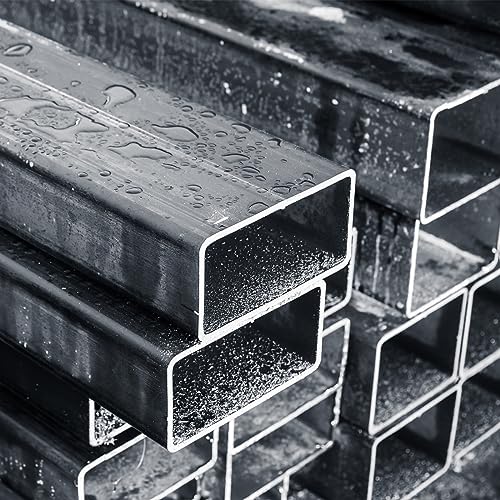 MECCANIXITY 20Pcs Standard Plastic Rectangle Aluminum Extrusion End Cap Black Hole Dia 5.2mm 60x20mm for Trolley, Fish Tank Rack, Storage Rack - size: 60x20mm
