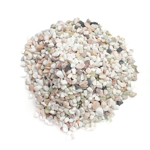 36 LBS Natural Gravel for Fish Tank, StoneCreek Betta Fish Aquarium Gravel, Vase Filler, River Rocks, Fish Tank Decorations, Perfect for Aquarium Decor, Fish Tank, Indoor Plant, Mixed Color - color: Mixed Color, size: 36 LBS