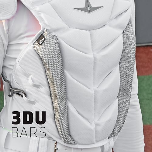 All-Star Adult PHX Paige Halstead Fastpitch Softball Chest Protector - color: White, size: Medium