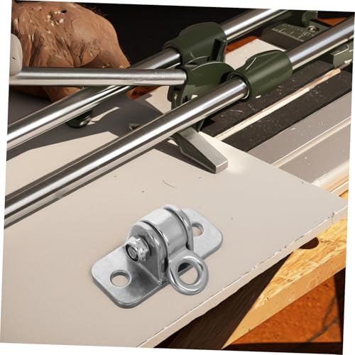 Xmas Ceiling Mount Swing Hanger Heavy Duty Hook, Galvanized Iron Silver