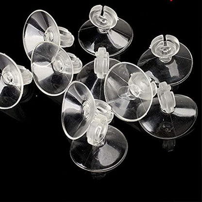 40Pcs Aquarium Suction Cups Clear Fish Tank Hose Clamps Suction Cup Clips Airline Tube Holders Fish Tank Holders Clips for Fish Tank Tubing
