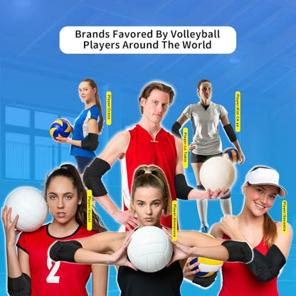 Volleyball Elbow Pads Kids 2XS-XL -Breathable Elbow Protector Teenagers Men Women Dancing Skating Football arm pads - size: Large