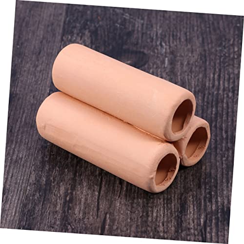 MERRYHAPY Aquarium Decor Ceramic Shrimp House Moss Tube Mineral Tube Plant Pot for Fish Tank