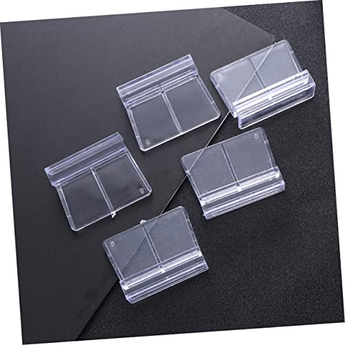 UKCOCO 10Pcs Plastic Fish Tank Cover Bracket Aquarium Support Frame for Tanks and Plastic Material for Home Aquarium Setup