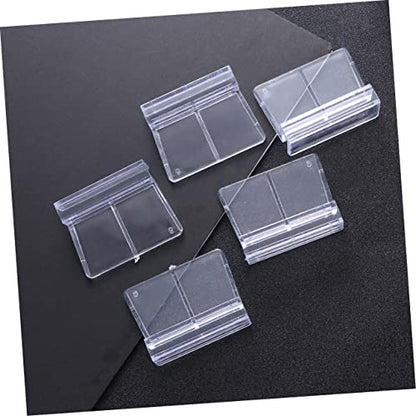 UKCOCO 10Pcs Plastic Fish Tank Cover Bracket Aquarium Support Frame for Tanks and Plastic Material for Home Aquarium Setup