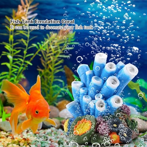 Colorful Fashionable Resin Emulation Fish Tank Aquarium Decor