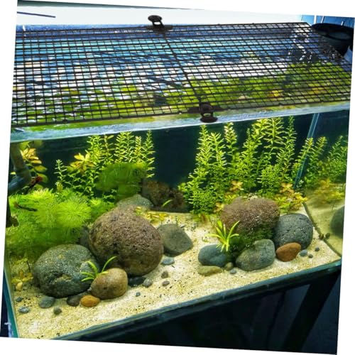 TOYANDONA 4Pcs Fish Tank Divider Board Plastic Grid Aquarium Covering for Betta Fish Separation Easy to Clean Versatile Barrier for Fish Safety and Habitat Expansion
