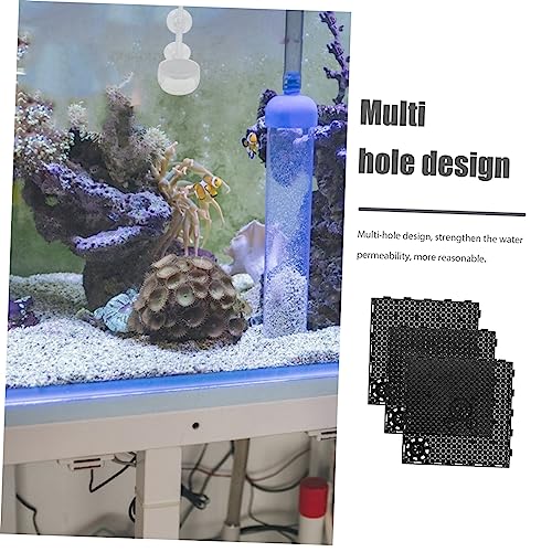 TOYANDONA 12pcs Aquarium Bottom Plates Net Design Isolation Boards for Fish Tank Practical Dividing Panels for Efficient Water and Filtration