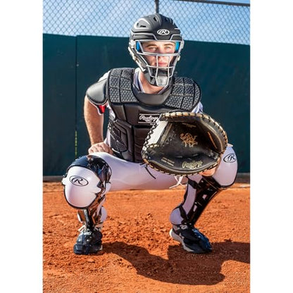 Rawlings | MACH Catcher's Chest Protector | Baseball - color: White/White, style: Adult - 17"