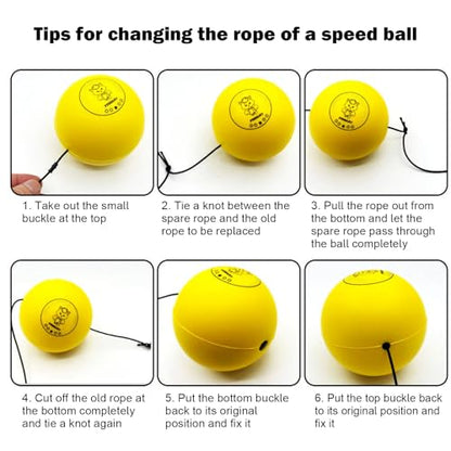 Boxing Reflex Ball Set Headband Reflex Training Tool, Funny Workout, Adults