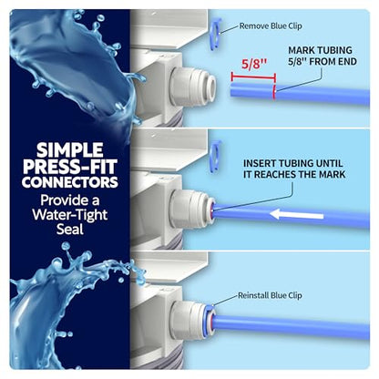 Aquatic Life Sediment Carbon Plus Water Filtration System, Particulate Chloramine Chlorine Reduction System