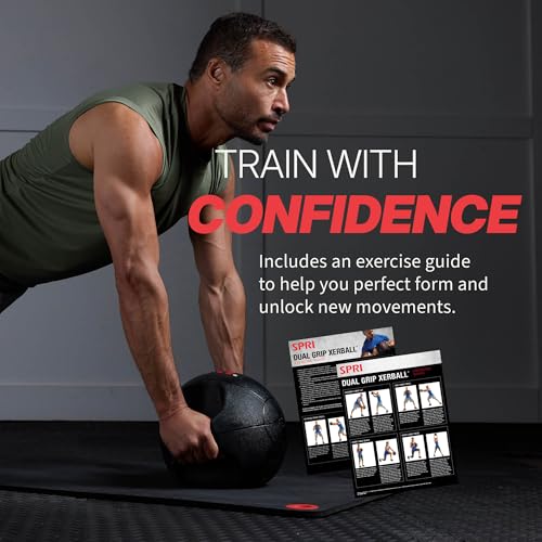 SPRI Medicine Ball with Handles - size: 10 LB