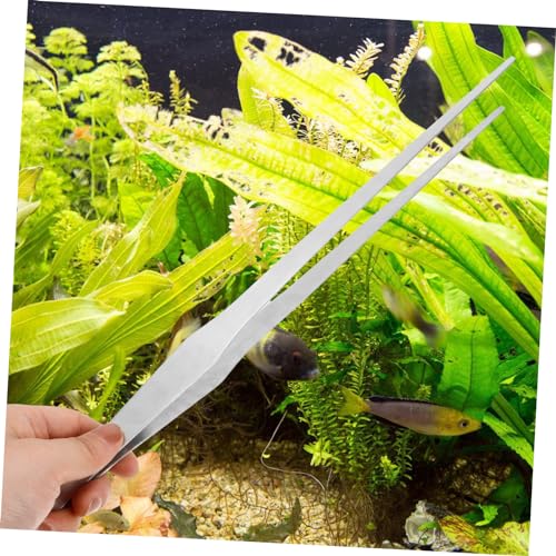 Fish Tank Plant Tweezers Aquatic Plant Tongs Easy Handling for Aquascaping and Maintenance