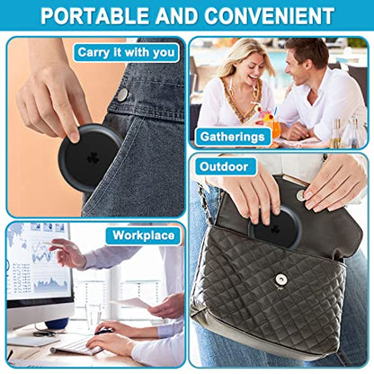 ARGOMAX Retainer Case with Magnetic Closure, 2-Pack Black - color: Black