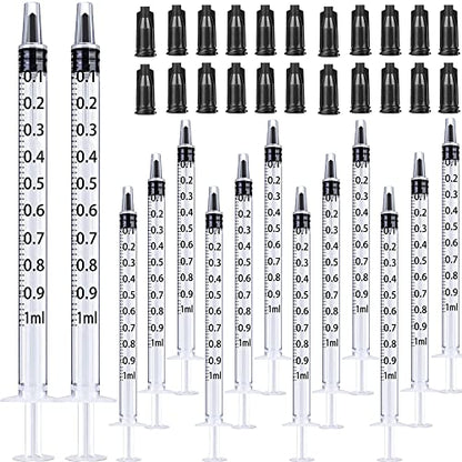 Gufastoe 1ml Syringes With Caps (Pack of 150)