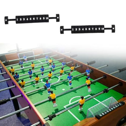 2 Pcs Table Football Counter, Score Goal Counter, 10 Numbers Scoring Score Counter Indicator for Air Hockey, Shuffleboard