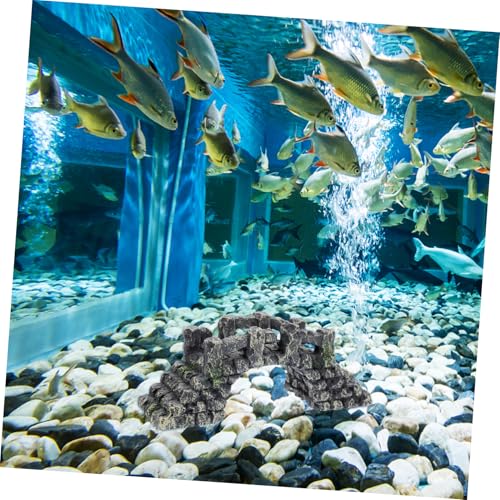 Sosoport Miniature Resin Bridge Aquarium Decor Garden Bridge for Fish Tank Landscaping Easy Installation for Fish Underwater Aesthetics