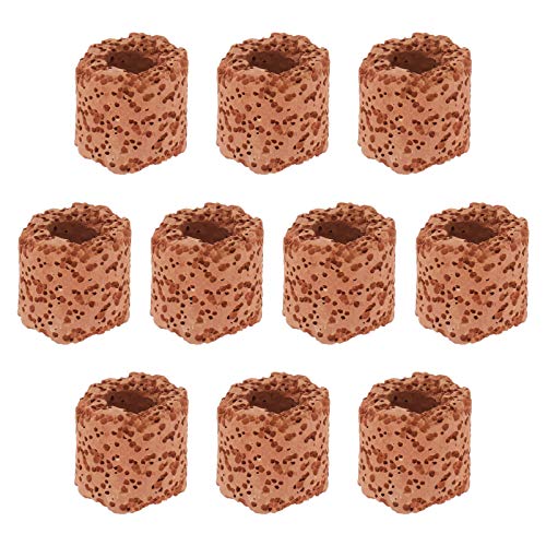 iplusmile Water Plant Fixed Rings 10 Pack Durable Aquarium Plant Holders Anchors for Fish Tank Aquatic Decoration 0.78In