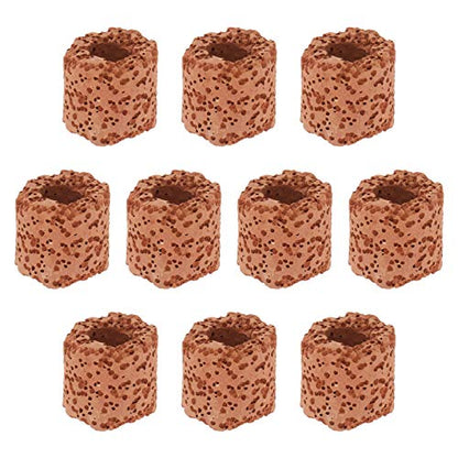 iplusmile Water Plant Fixed Rings 10 Pack Durable Aquarium Plant Holders Anchors for Fish Tank Aquatic Decoration 0.78In