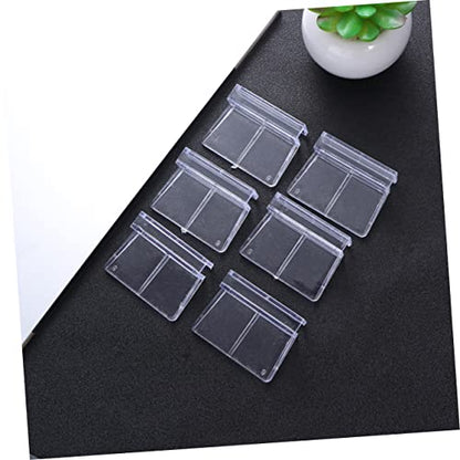 10pcs Fish Tank Cover Support Bracket for Aquariums Plastic Frame for Fish Tank Lid Installation