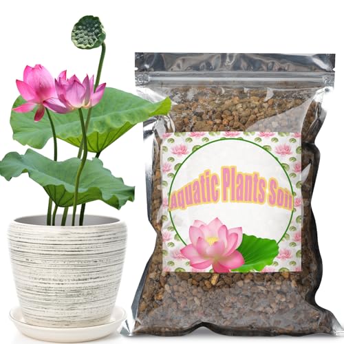 Doter Aquatic Soil for Plants - 11LBS, Clay Aquarium Soil Suitable for Small Ponds & Water Plants Like Lotus & Water Lily, Safe for Fish & Aquatic Life - size: 11 LBS
