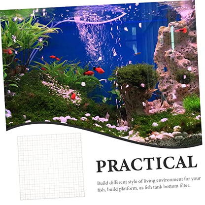 Kisangel 6pcs Fish Tank Divider Aquarium Board Fish Divider for Breeding Easy to Install Versatile Separator - size: 30X30cm