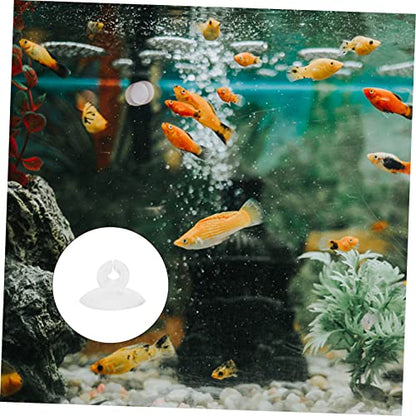 25pcs Aquarium Cup Clips for Airline Tubing Fixing Hose Clamp for Fish Tank Lightweight for Fish Farmers and Aquarium Enthusiasts Easy to Replace