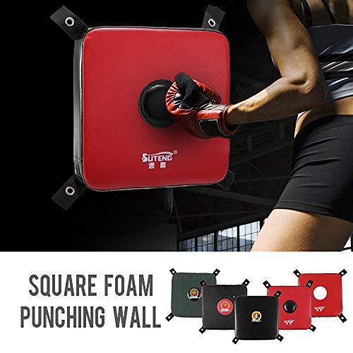 Punching Wall Square Foam Punching Wall Boxing Wall Striking Kick Bag Fighting Pad Solid Karate Training Board Punching Board