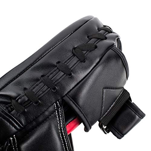 UFC Long Curved Focus Mitts (1 Pair) Focus Mitts, Black