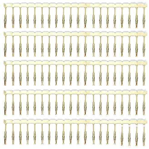 100 Pieces 1.0mm /0.039inch Diameter Tube Socket Pins Nixie/VFD Tube Socket Female Pin for IN12 IN18 QS27-1 QS30-1 SZ4-1 YS27-3 etc