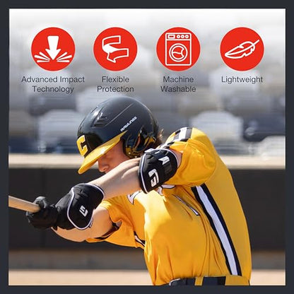 G-Form MLB Surge Baseball Elbow Guard - color: Black, size: Adult L/XL