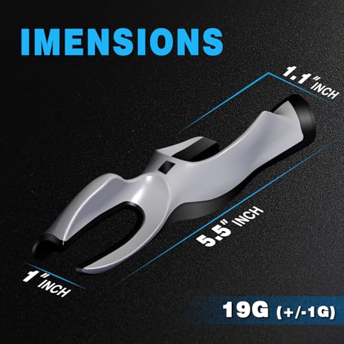 CHAMPKEY Professional Golf Grip Trainer - Perfect Golf Training Aid for Proper Hand Positioning and Grip - Suitable for Standard Size Golf Grip