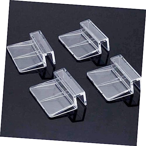 Aquarium Lid Holder Clips Fish Tank Lid Bracket for Glass Cover 10mm Rimless Tank Support