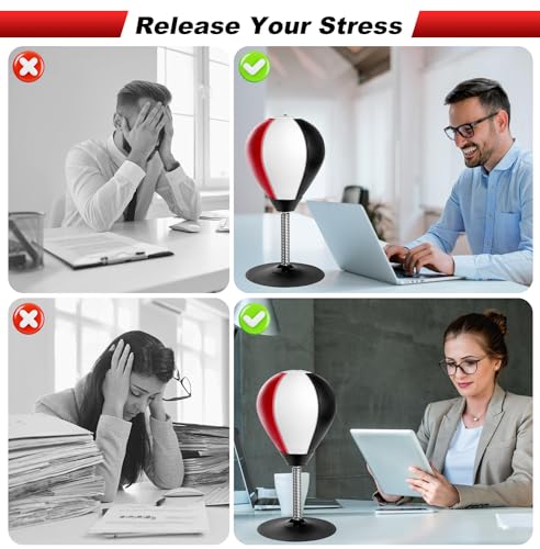 Desktop Punching Bag, Super Strong Suction Boxing Bag Speed Balls - style: Suction Cup