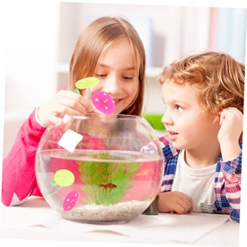 VICASKY Betta Fish Leaf Hammock Silicone Resting Bed for Betta Fish and Spawning Lightweight Floating Leaf Accessory for Aquatic Habitat