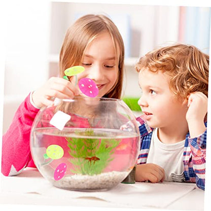 VICASKY Betta Fish Leaf Hammock Silicone Resting Bed for Betta Fish and Spawning Lightweight Floating Leaf Accessory for Aquatic Habitat