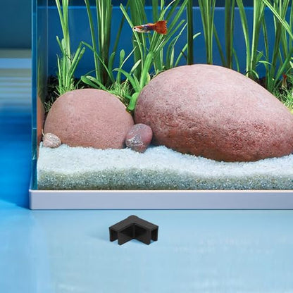 100pcs Fish Tank Edge Protector for Glass Aquariums, Plastic Corner Guards for 15mm Thick Tanks, Anti-Impact Design, Enhanced Safety & Damage Prevention