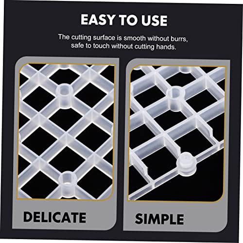2pcs Aquarium Gravel Board Dividers Transparent Professional Tank Separator Easy to Install Splicing Isolation Panels for Freshwater and Fish Tanks - color: Transparent