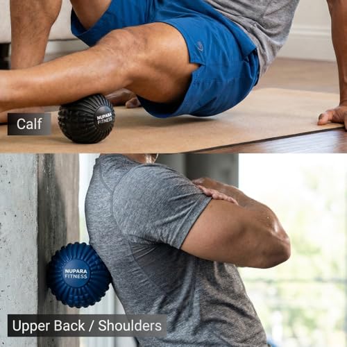 Myofascial Release Ball | Trigger Point Ball (5-inch) | Fascia Ball, Fascia Release Ball, Deep Tissue Massage Ball, Massage Ball for Back, Trigger Point Massage Ball - color: Camo Magenta