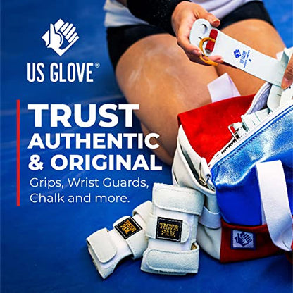 Tiger Paw Gymnastics Wrist Supports, Sold in Pairs - color: White, size: Small (69 to 115 pounds)