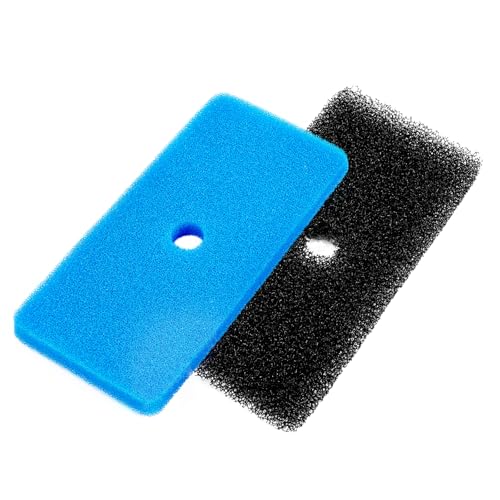 AQUANEAT Replacement Pond Filter Pads Compatible with TotalPond 52231 and 52229 Pond Filter Box Sponge Filter Media Pad for Outdoor Koi Fish (2pcs) - size: 2pcs