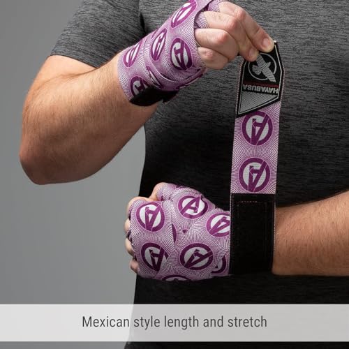 Hayabusa Marvel Hero Elite Mexican Style Boxing Hand Wraps for Men & Women - color: Avengers