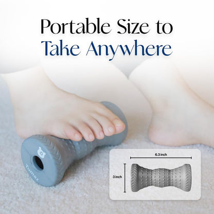 Tumaz Foot Roller for Deep Tissue Massage & Reflexology - color: Foot Roller - Original (Gray )