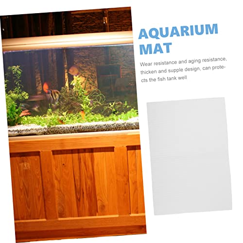 VICASKY Aquarium Bottom Mat Thicken Fish Tank Non-Slip Pad for Water Absorption and Heat Insulation Thick Base for Long-Term Use