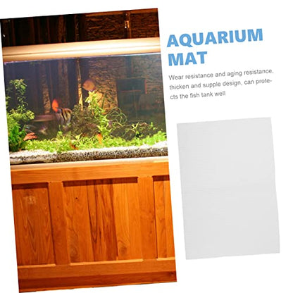 VICASKY Aquarium Bottom Mat Thicken Fish Tank Non-Slip Pad for Water Absorption and Heat Insulation Thick Base for Long-Term Use