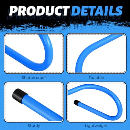 Wettarn 30 Pcs 6" Speed Agility Training Hurdles - color: Blue