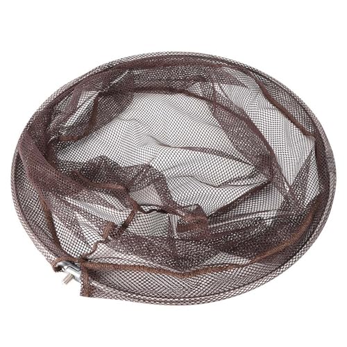 Outdoor Fishing Net Portable Quick Dry Landing Net Foldable Dip Net Replacement for Fishing Gear Tools(40cm)
