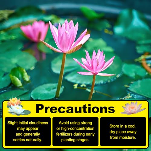 Aquatic Plant Soil for Water Lily & Lotus – Clay-Based, Nutrient-Rich Pond Plant Growing Medium, Ideal for Small Ponds & Water Gardens, Safe for Fish & Aquatic Life 4LB