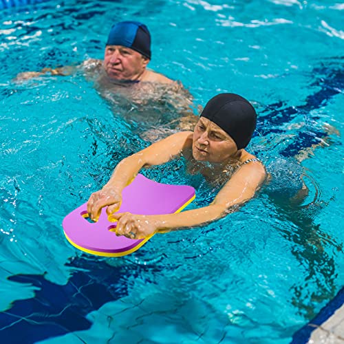 Kickboard Swimming Training Kick Board U Design Summer Aid Float Equipment EVA Foam with Integrated Hole Handle for Water Pool Accessories - color: Orange, Green, Purple