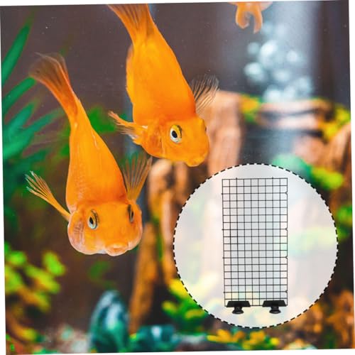 1 Set Plastic Fish Tank Divider Aquarium Grid Board for Fish Separation Easy Installation Sturdy Abs Material Filtration Grid Design for Cleaner Water